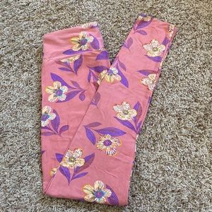 LuLaRoe Floral Leggings